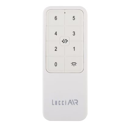 Lucci air 21616149 - Stropni ventilator MONZA IP55 crna + daljinski upravljač