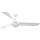 Lucci Air 21617049 - LED stropni ventilator OSPREY s prigušivanjem 1xGX53/12W/230V pr. 132 cm bijeli + daljinski upravljač