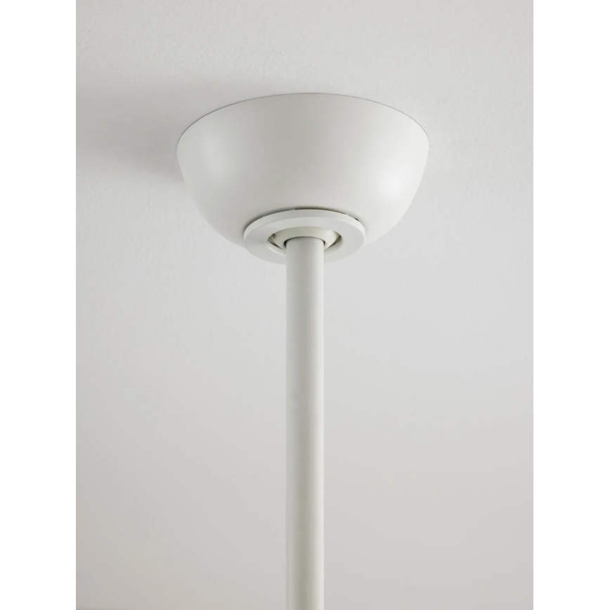 Lucci Air 21617049 - LED stropni ventilator OSPREY s prigušivanjem 1xGX53/12W/230V pr. 132 cm bijeli + daljinski upravljač