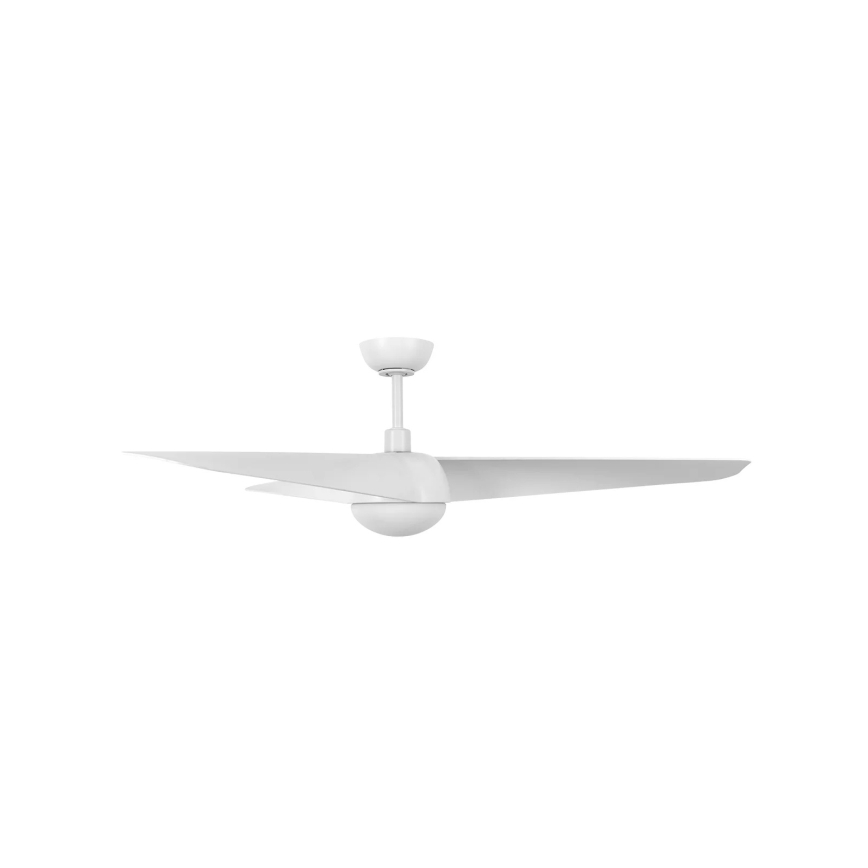 Lucci Air 21617049 - LED stropni ventilator OSPREY s prigušivanjem 1xGX53/12W/230V pr. 132 cm bijeli + daljinski upravljač