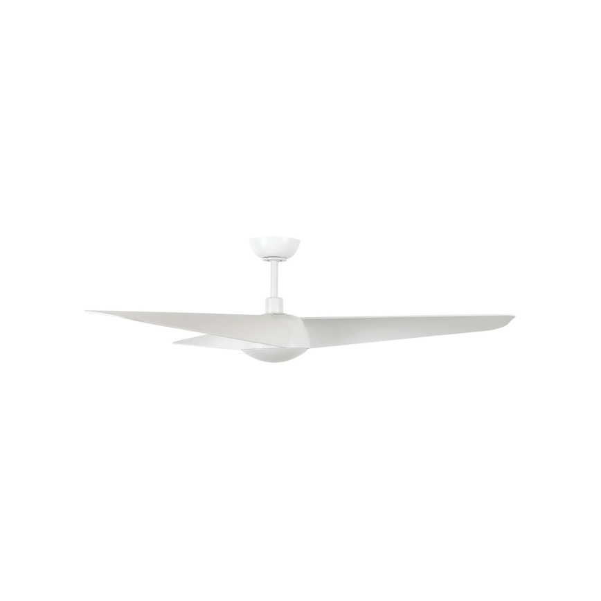 Lucci Air 21617049 - LED stropni ventilator OSPREY s prigušivanjem 1xGX53/12W/230V pr. 132 cm bijeli + daljinski upravljač