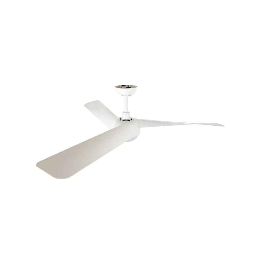 Lucci Air 21617049 - LED stropni ventilator OSPREY s prigušivanjem 1xGX53/12W/230V pr. 132 cm bijeli + daljinski upravljač
