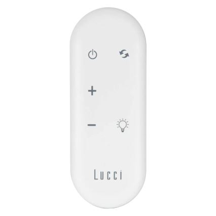 Lucci Air 21617149 - LED stropni ventilator OSPREY s mogućnošću prigušivanja 1xGX53/12W/230V Ø 132 cm, crni + daljinski upravljač