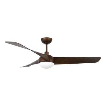 Lucci Air 21617249 - LED prigušivi stropni ventilator OSPREY 1xGX53/12W/230V Ø 132 cm brončani + daljinski upravljač