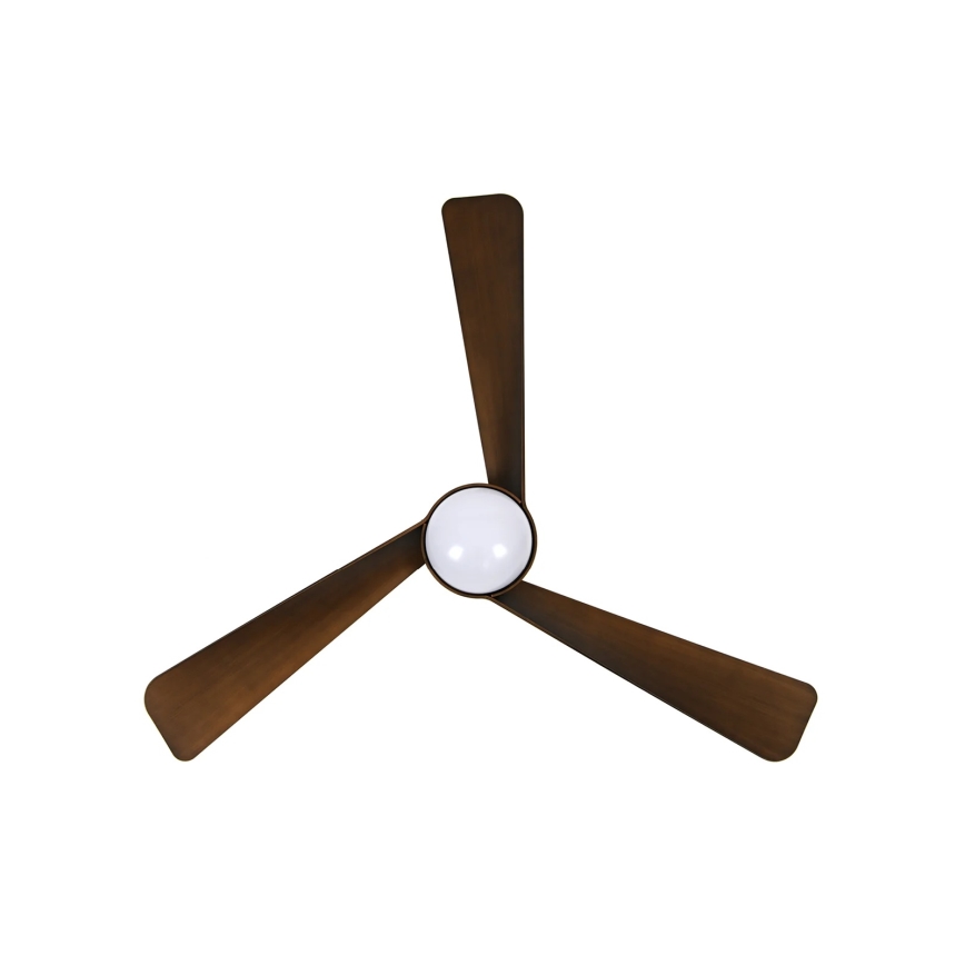 Lucci Air 21617249 - LED prigušivi stropni ventilator OSPREY 1xGX53/12W/230V Ø 132 cm brončani + daljinski upravljač