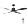 Lucci air 510523 - Stropni ventilator AIRFUSION CLIMATE crni + daljinski upravljač