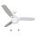 Lucci Air 512104 - Stropni ventilator BOREAS 1xE27/20W/230V bijela