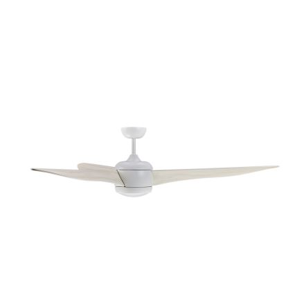 Lucci air 512911 - LED Stropni ventilator AIRFUSION NORDIC LED/20W/230V drvo/bijela + daljinski upravljač