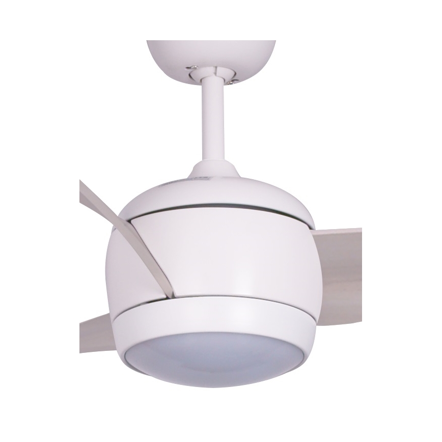 Lucci air 512911 - LED Stropni ventilator AIRFUSION NORDIC LED/20W/230V drvo/bijela + daljinski upravljač