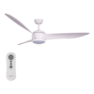 Lucci air 512911 - LED stropni ventilator AIRFUSION NORDIC LED/20W/230V drvo/bijela Ø 142 cm + daljinski upravljač