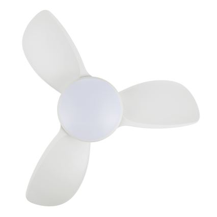 Lucci air 513071 - LED Prigušivi stropni ventilator SYROS LED/18W/230V 3000/4000/6000K bijela + daljinski upravljač