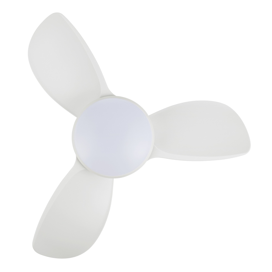 Lucci air 513071 - LED Prigušivi stropni ventilator SYROS LED/18W/230V 3000/4000/6000K bijela + daljinski upravljač