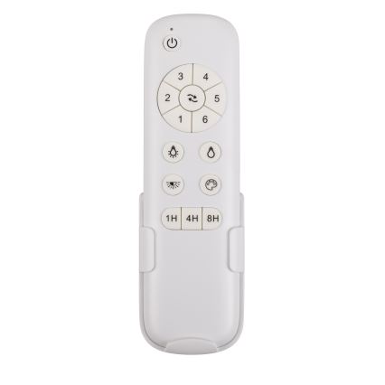 Lucci air 513071 - LED Prigušivi stropni ventilator SYROS LED/18W/230V 3000/4000/6000K bijela + daljinski upravljač