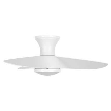 Lucci Air 51307149 - LED stropni ventilator sa mogućnošću prigušivanja SYROS II LED/18W/230V 3000/4000/6000K promjer 76 cm bijela + daljinski upravljač