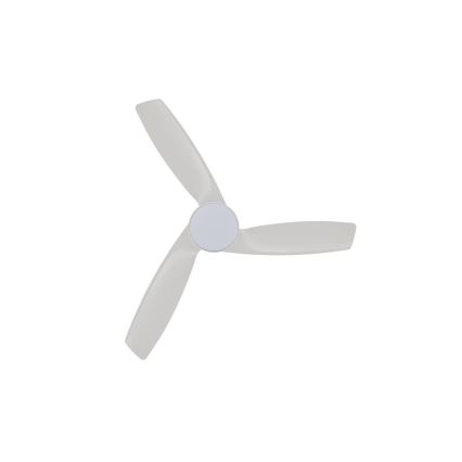 Lucci Air 513073 - LED stropni ventilator s prigušivanjem BRONX LED/18W/230V 3000/4000/6000K prom. 132 cm bijela + daljinski upravljač