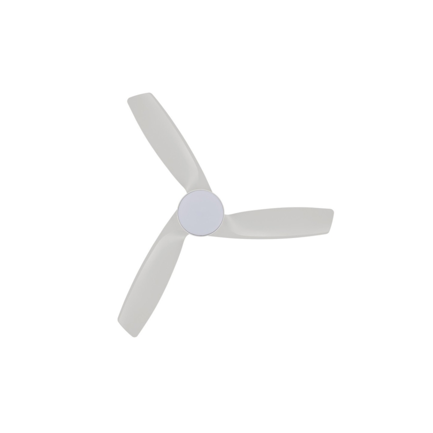 Lucci Air 513073 - LED stropni ventilator s prigušivanjem BRONX LED/18W/230V 3000/4000/6000K prom. 132 cm bijela + daljinski upravljač