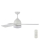 Lucci air 513075 - LED Stropni ventilator VECTOR LED/25W/230V 3000/4200/6500K bijela + daljinski upravljač