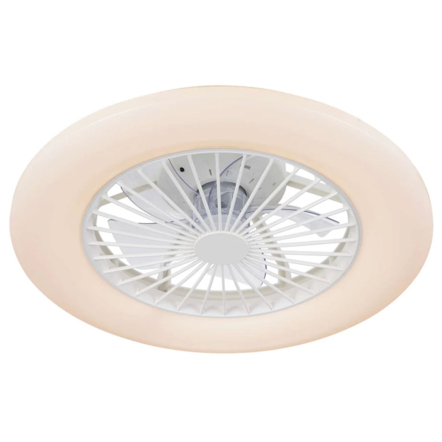 Lucci Air 513200 - LED Prigušiva stropna svjetiljka s ventilatorom OSLO LED/20W/230V 3000/4500/6500K bijela + daljinski upravljač