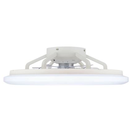 Lucci Air 513200 - LED Prigušiva stropna svjetiljka s ventilatorom OSLO LED/20W/230V 3000/4500/6500K bijela + daljinski upravljač