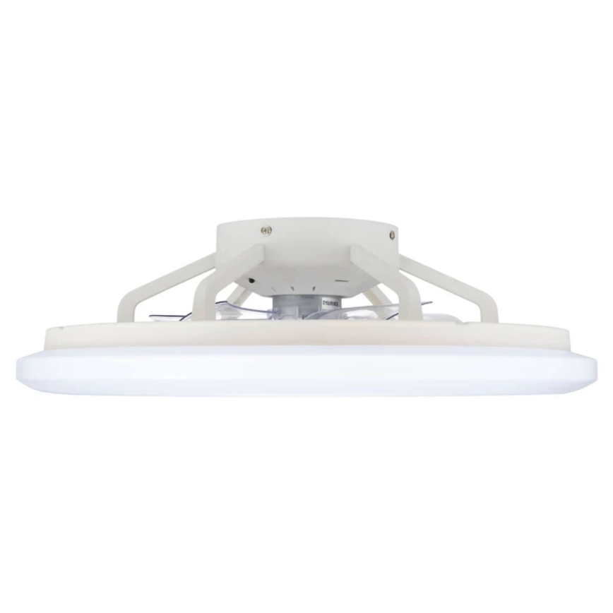 Lucci Air 513200 - LED Prigušiva stropna svjetiljka s ventilatorom OSLO LED/20W/230V 3000/4500/6500K bijela + daljinski upravljač
