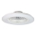 Lucci Air 513200 - LED Prigušiva stropna svjetiljka s ventilatorom OSLO LED/20W/230V 3000/4500/6500K bijela + daljinski upravljač