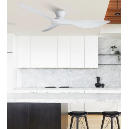 Lucci Air 514030 - Stropni ventilator KOTARA Ø 137 cm bijeli + daljinski upravljač