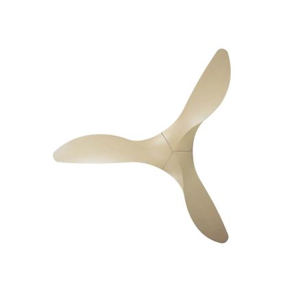 Lucci Air 514031 - Stropni ventilator KOTARA Ø 137 cm bež/bijeli + daljinski upravljač