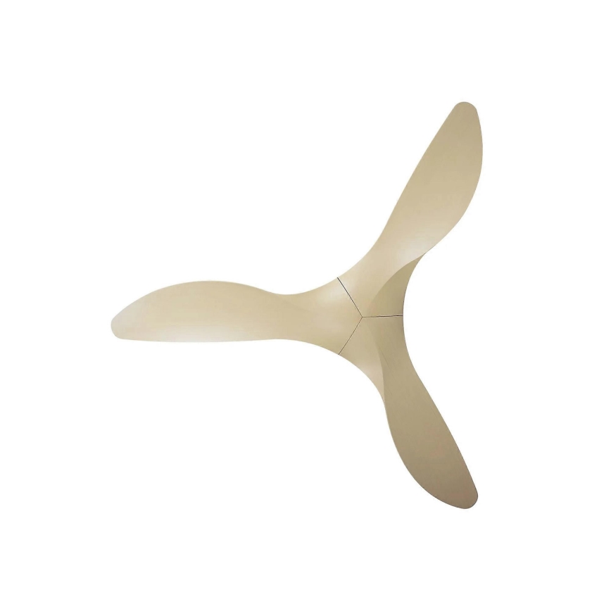 Lucci Air 514031 - Stropni ventilator KOTARA Ø 137 cm bež/bijeli + daljinski upravljač
