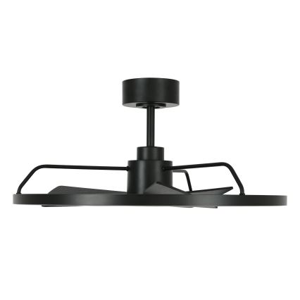 Lucci Air 516124 - LED stropni ventilator s prigušivanjem CESSNA LED/36W/230V 3000/4000/5000K crna + daljinski upravljač