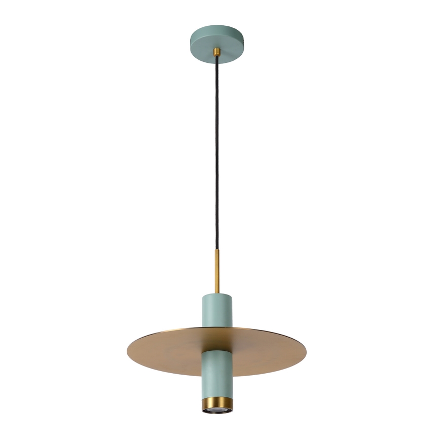 Lucide 03322/01/37 - Luster na sajli SELIN 1xGU10/35W/230V tirkizna