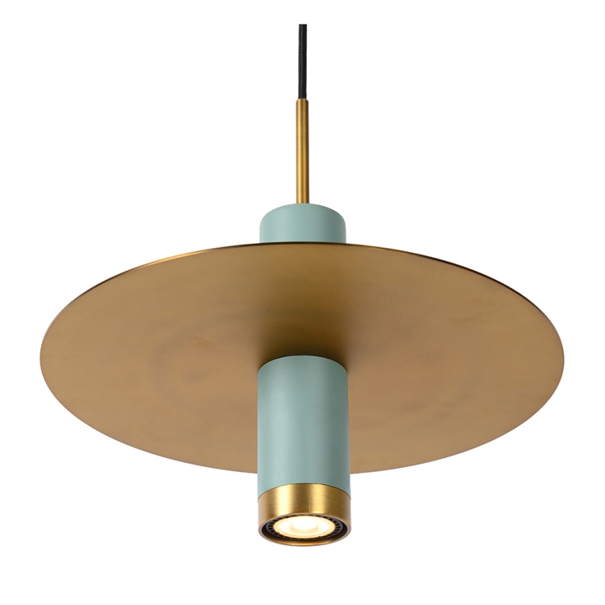 Lucide 03322/01/37 - Luster na sajli SELIN 1xGU10/35W/230V tirkizna