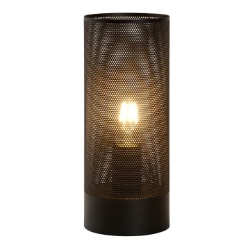 Lucide 03516/01/30 - Stolna lampa BELI 1xE27/60W/230V crna