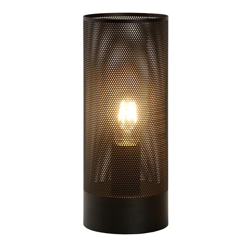 Lucide 03516/01/30 - Stolna lampa BELI 1xE27/60W/230V crna