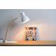 Lucide 03613/01/31 - Stolna lampa CURF 1xE27/60W/230V bijela
