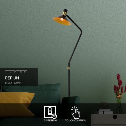Lucide 05728/01/30 - Prigušiva podna lampa PEPIJN 1xE14/40W/230V