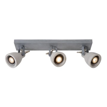Lucide 05910/15/36 - LED prigušivačka za ugradbene reflektore CONCRI-LED 3xGU10/5W/230V siva