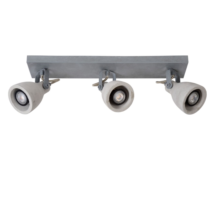 Lucide 05910/15/36 - LED prigušivačka za ugradbene reflektore CONCRI-LED 3xGU10/5W/230V siva