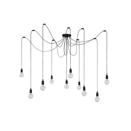 Lucide 08408/10/30 - Viseća svjetiljka FIX MULTIPLE 10xE27/60W/230V