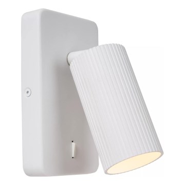Lucide 09239/11/31 - Zidna reflektorska svjetiljka CLUBS 1xGU10/40W/230V bijela