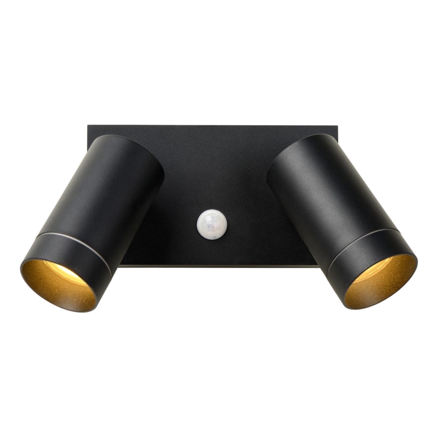 Lucide 09831/02/30 - Vanjsko svjetlo sa senzorom TAYLOR 2xGU10/50W/230V IP54