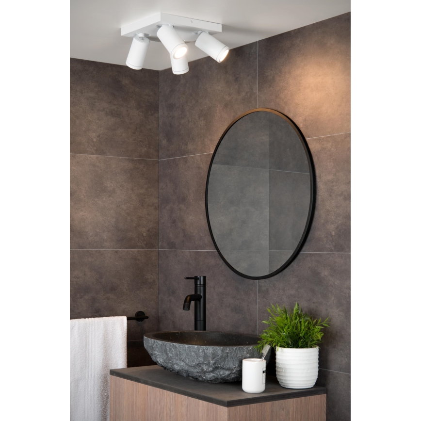 Lucide 09930/20/31 - LED Prigušiva reflektorska svjetiljka TAYLOR 4xGU10/5W/230V IP44