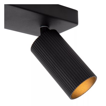Lucide 09939/02/30 - Stropni reflektor CLUBS 2xGU10/40W/230V crna