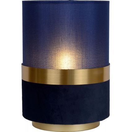 Lucide 10508/01/35 - Stolna lampa EXTRAVAGANZA TUSSE 1xE14/40W/230V plava