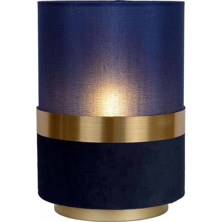 Lucide 10508/01/35 - Stolna lampa EXTRAVAGANZA TUSSE 1xE14/40W/230V plava
