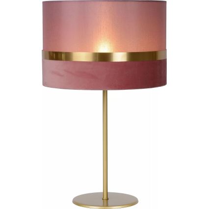 Lucide 10509/81/66 - Stolna lampa EXTRAVAGANZA TUSSE 1xE14/40W/230V ružičasta