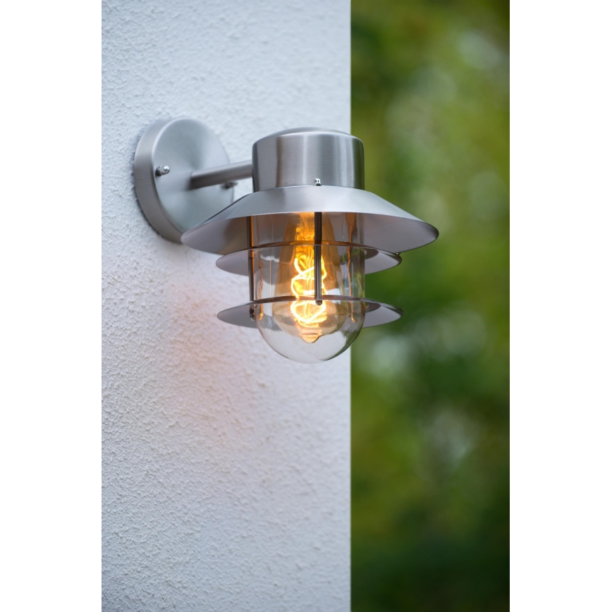 Lucide 11874/01/12 - Vanjska zidna svjetiljka ZICO 1xE27/60W/230V IP44