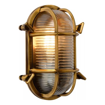 Lucide 11891/20/02 - Vanjska zidna svjetiljka DUDLEY 1xE27/40W/230V IP65 zlatna