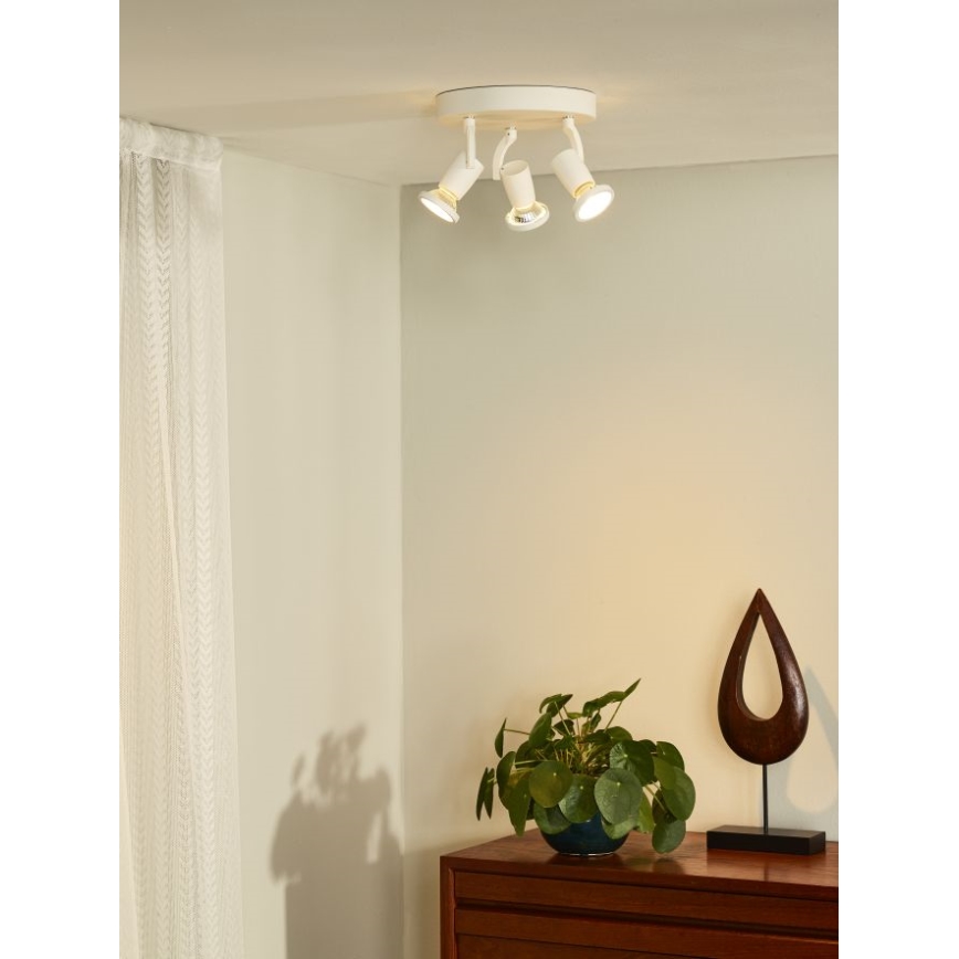 Lucide 11903/15/31 - LED reflektorska svjetiljka  JASTER-LED 3xGU10/5W/230V bijela