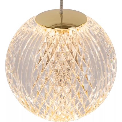Lucide 13499/13/60 - LED Prigušivi luster na sajli CINTRA 3xLED/4,7W/230V zlatna
