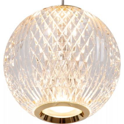 Lucide 13499/13/60 - LED Prigušivi luster na sajli CINTRA 3xLED/4,7W/230V zlatna